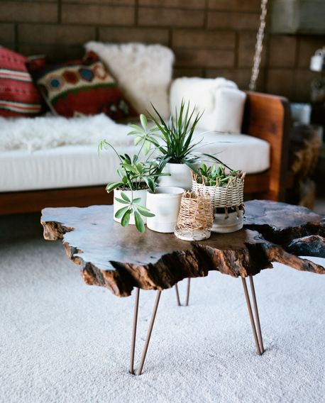 Kütük Dilim Sehpalar!, odywood odywood Rustic style living room Side tables & trays