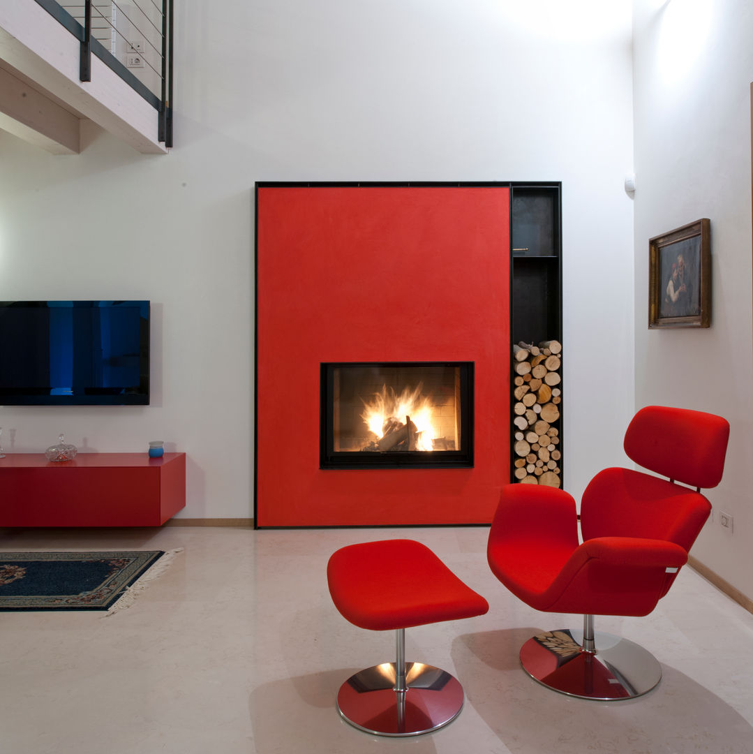 Lormet: Villa, Lormet Lormet Salas de estar modernas