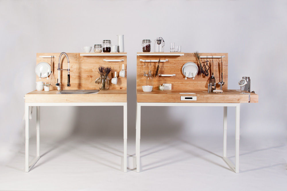 ChopChop. Dirk Biotto – Industrial Design Minimalistische Küchen Schränke und Regale