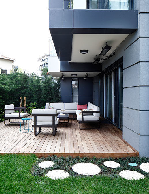 terrace Esra Kazmirci Mimarlik Terrace Accessories & decoration