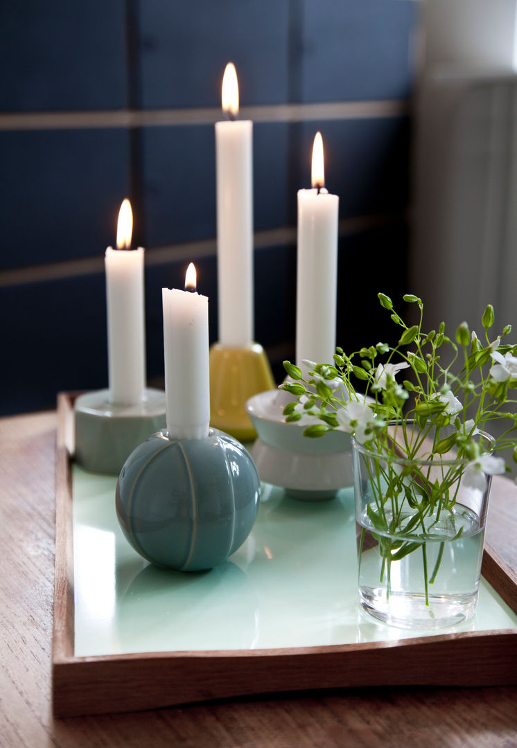 Kerzenständer von Kähler Design Stilherz Skandinavische Wohnzimmer Accessoires und Dekoration
