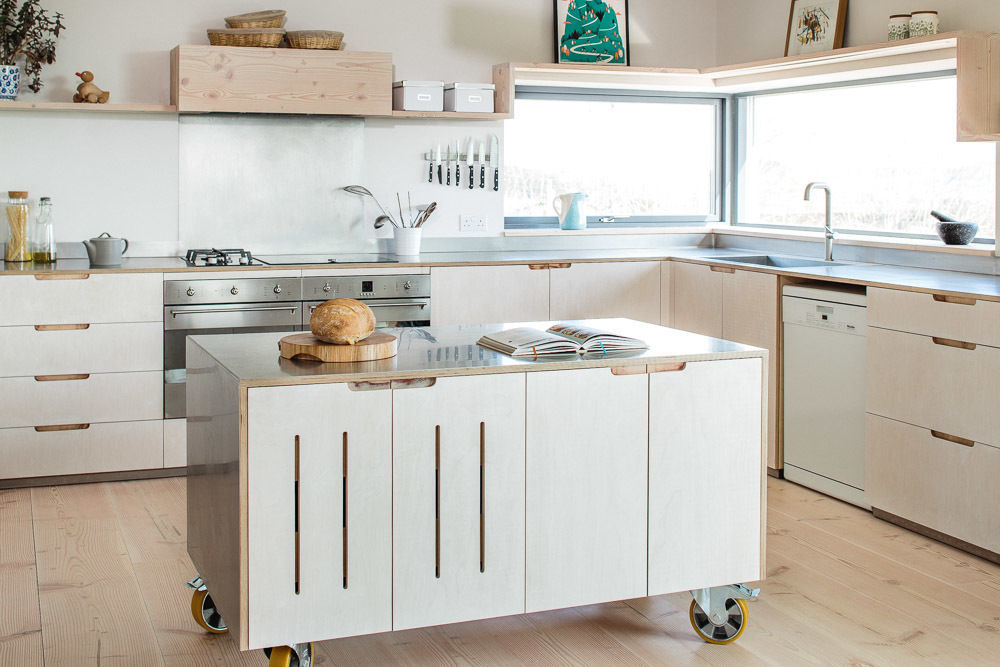 Contemporary Eco Kitchen in the Cotswolds homify Cocinas de estilo escandinavo