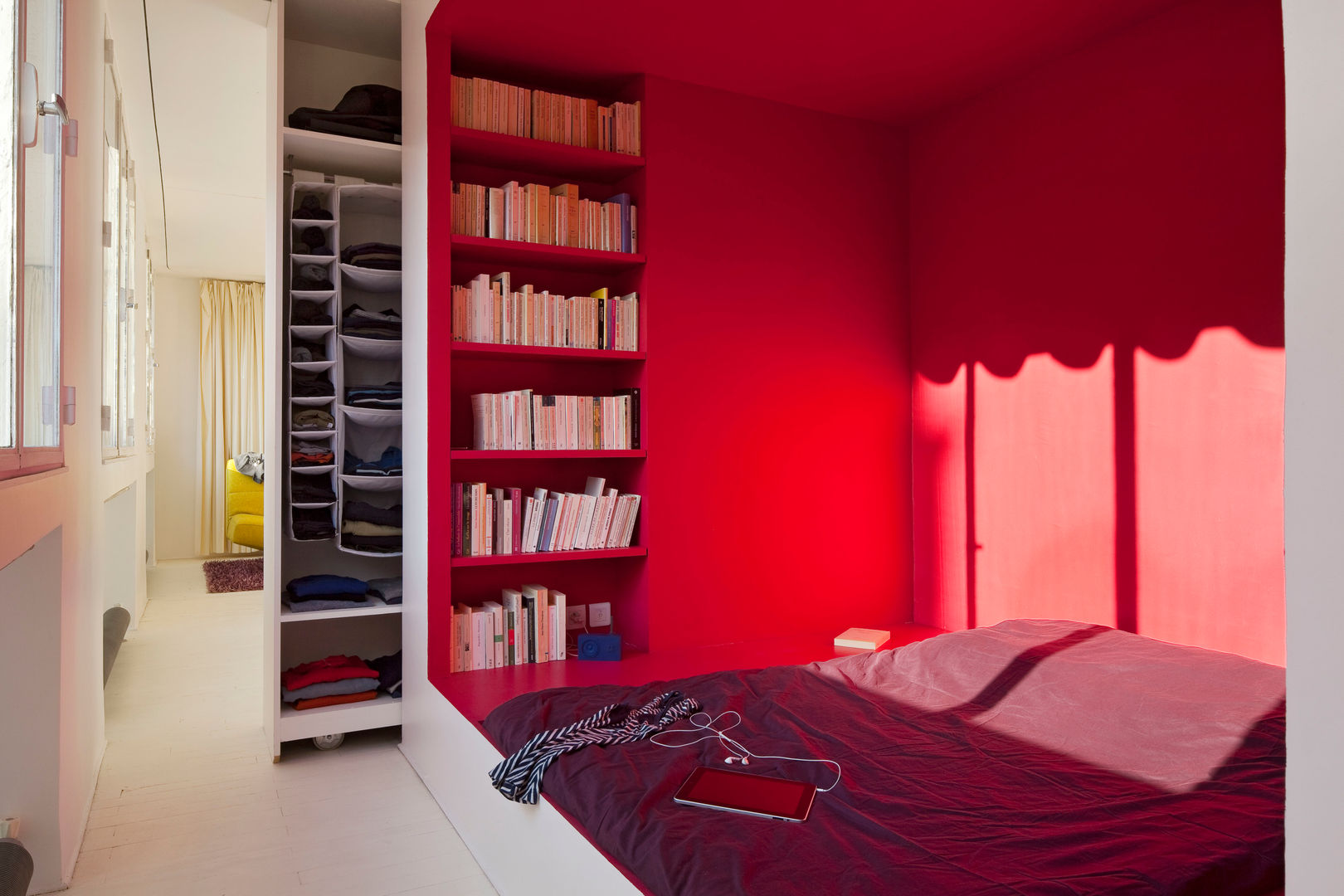 Appartement Manin au Buttes Chaumont , Ramsés Salazar Architecte Ramsés Salazar Architecte Eclectic style bedroom