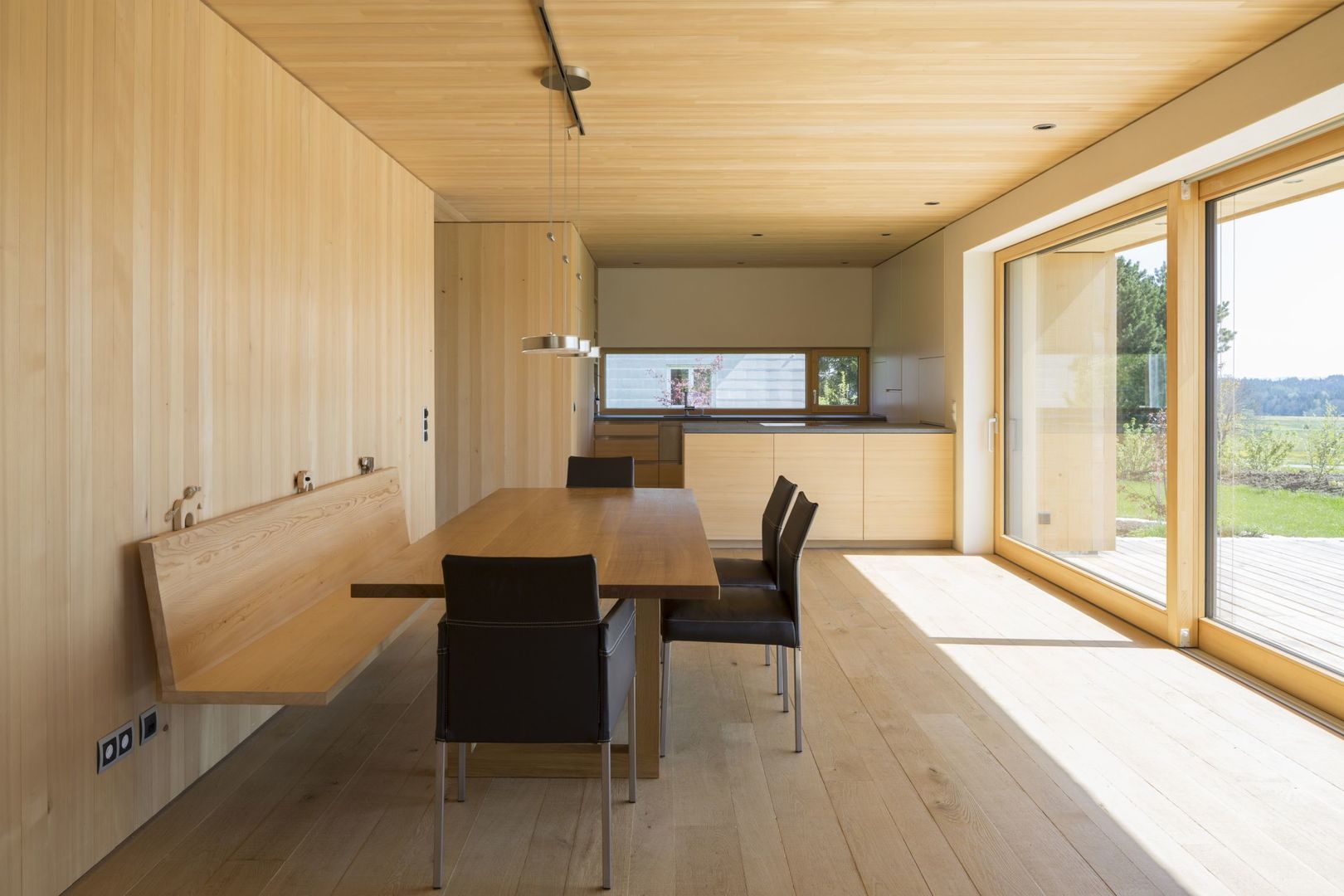 Haus Hiemer, architektur + raum architektur + raum Modern dining room