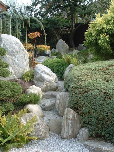 Diseño de jardines de bajo mantenimiento, contacto36 contacto36 حديقة Zen