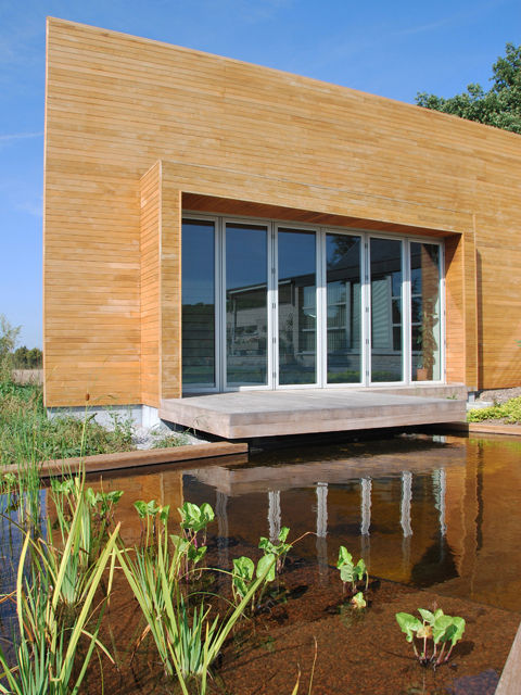 Suarlée I Extension d’habitation I Ossature bois I 2009, SECHEHAYE Architecture et Design SECHEHAYE Architecture et Design Maisons modernes