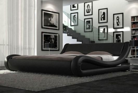 Cala italian bed, LeatherBedsArena LeatherBedsArena Спальня в стиле модерн Кровати и изголовья