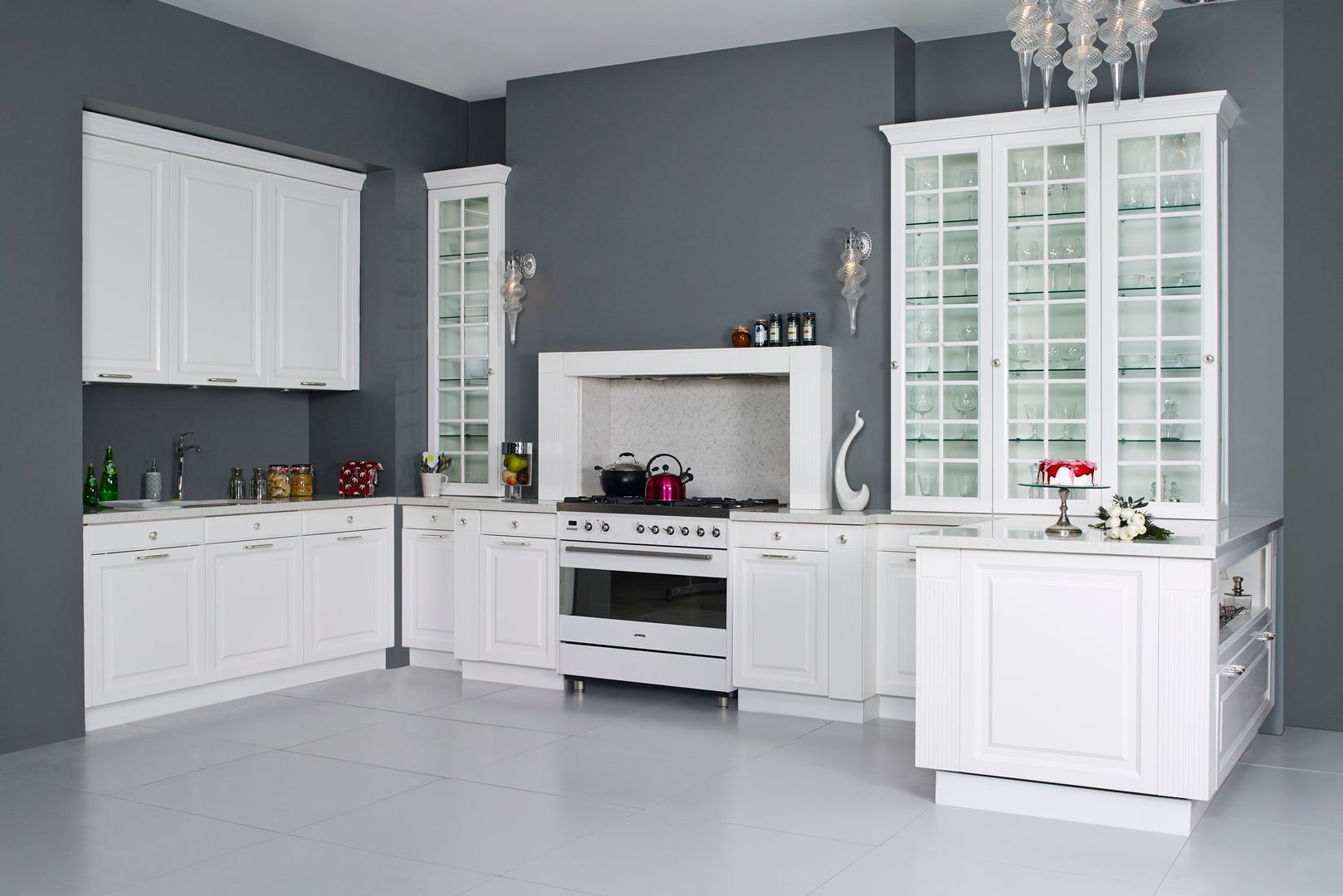 Hazır Mutfak Modelleri , EURODECOR EURODECOR Classic style kitchen Cabinets & shelves