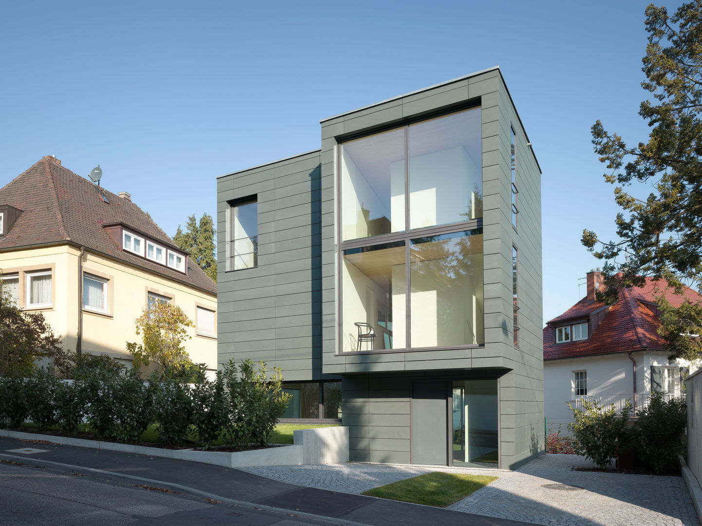 Haus K2, Bottega + Ehrhardt Architekten GmbH Bottega + Ehrhardt Architekten GmbH Casas minimalistas