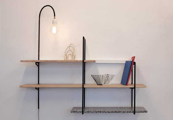 Christo Noguès, Good Morning Design Good Morning Design Minimalist Oturma Odası Raflar