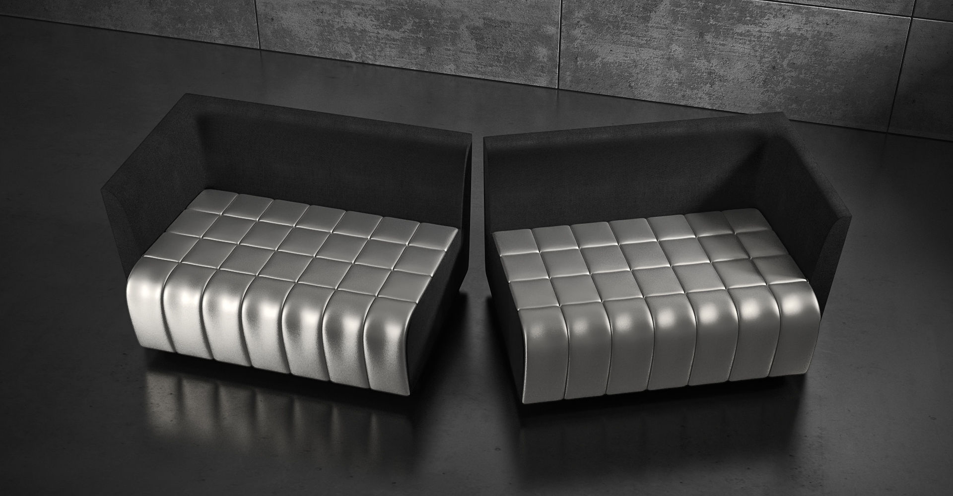 Sofa HALF Delicious Concept Nowoczesny salon Kanapy i fotele