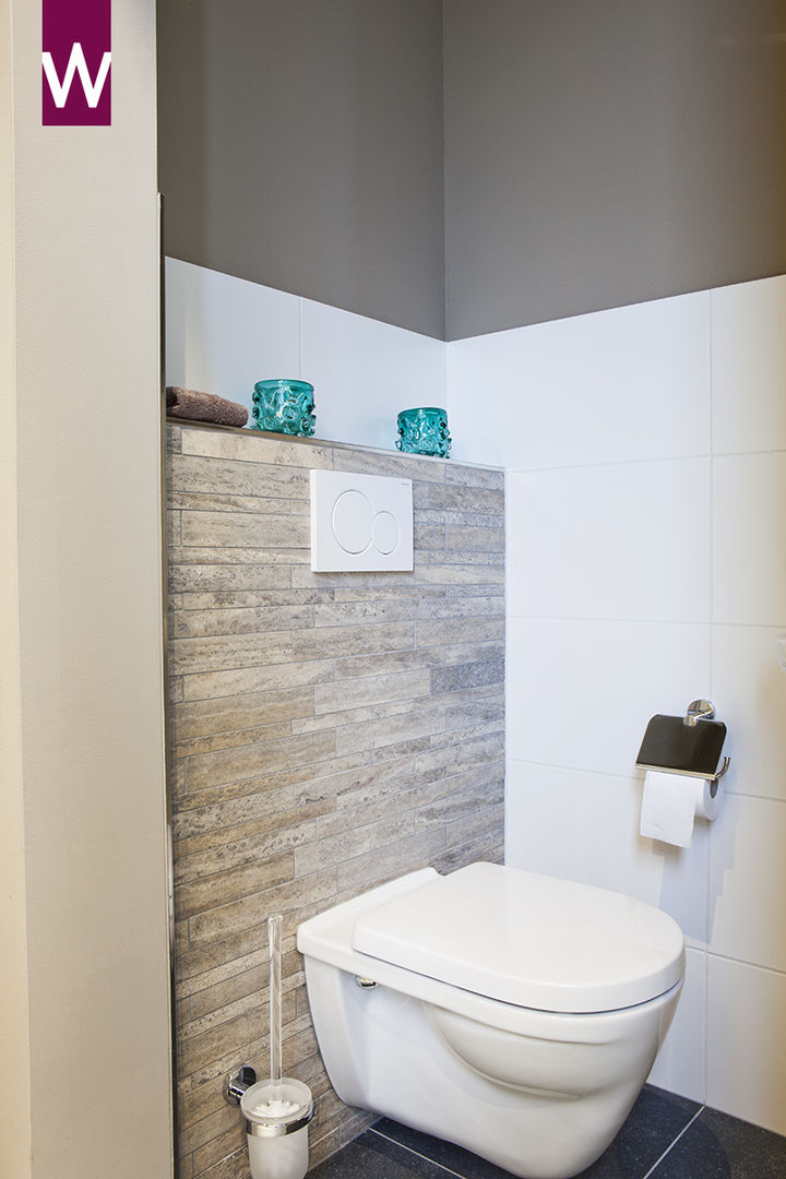 Natuurlijke badkamer, Van Wanrooij keuken, badkamer & tegel warenhuys Van Wanrooij keuken, badkamer & tegel warenhuys Rustic style bathroom