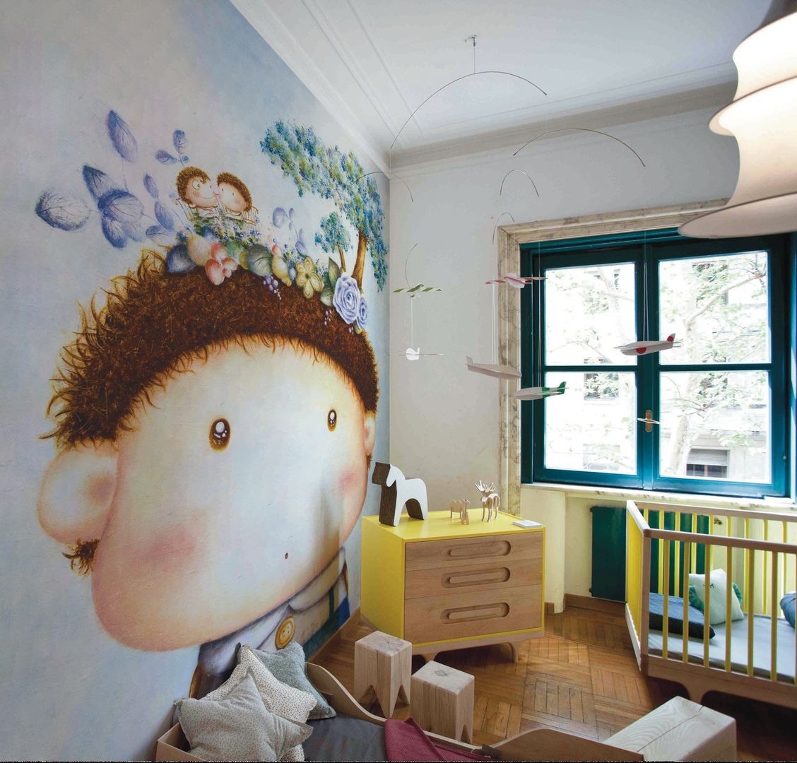 Camere per bambini, Federica Rossi Interior Designer Federica Rossi Interior Designer Dormitorios de estilo moderno Accesorios y decoración