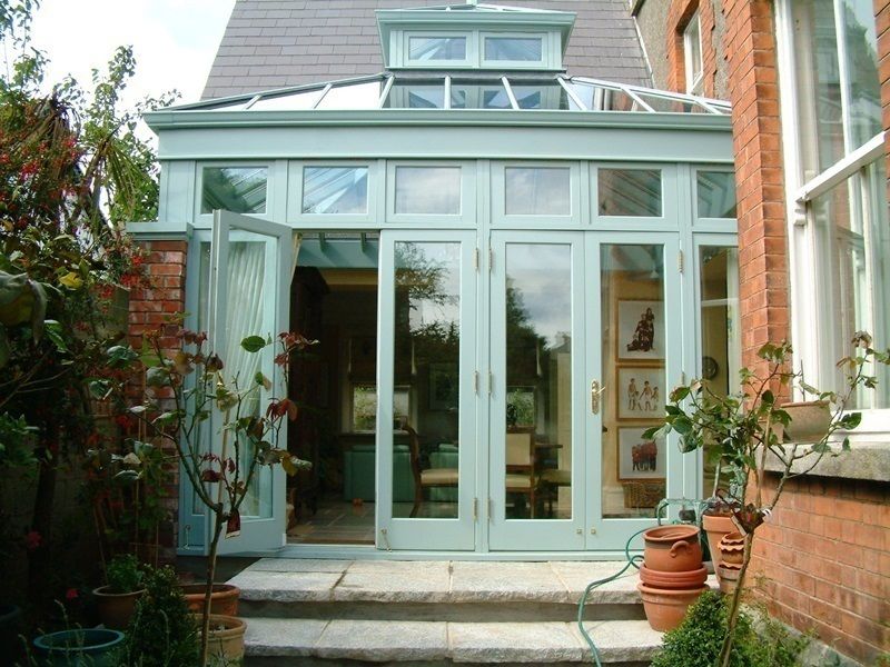 Hardwood Conservatory Hampton Windows Anexos de estilo clásico