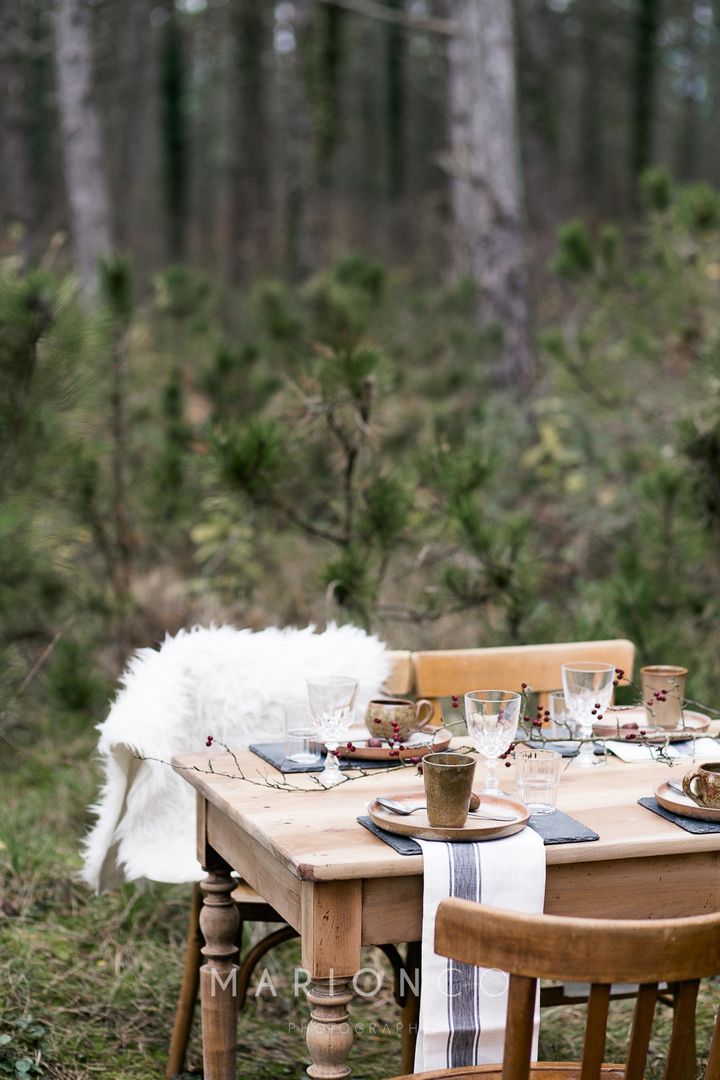 Un mariage dans les sous bois, La Bohème - Location de décoration vintage La Bohème - Location de décoration vintage ラスティックな 庭 アクセサリー＆デコレーション