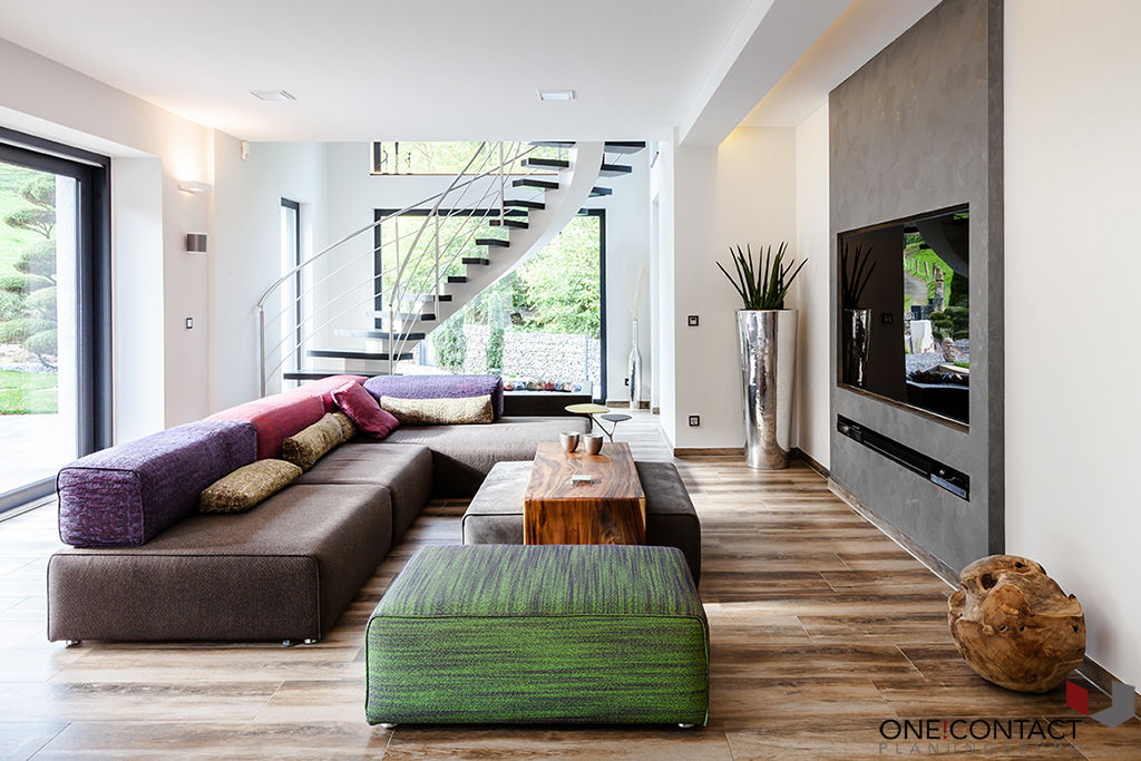 ORT DER RUHE, ONE!CONTACT - Planungsbüro GmbH ONE!CONTACT - Planungsbüro GmbH Eclectic style living room