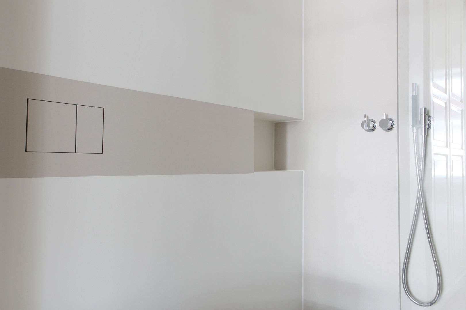 Kleine badkamer ensuite - Amsterdam, Studio Doccia Studio Doccia Casas de banho minimalistas