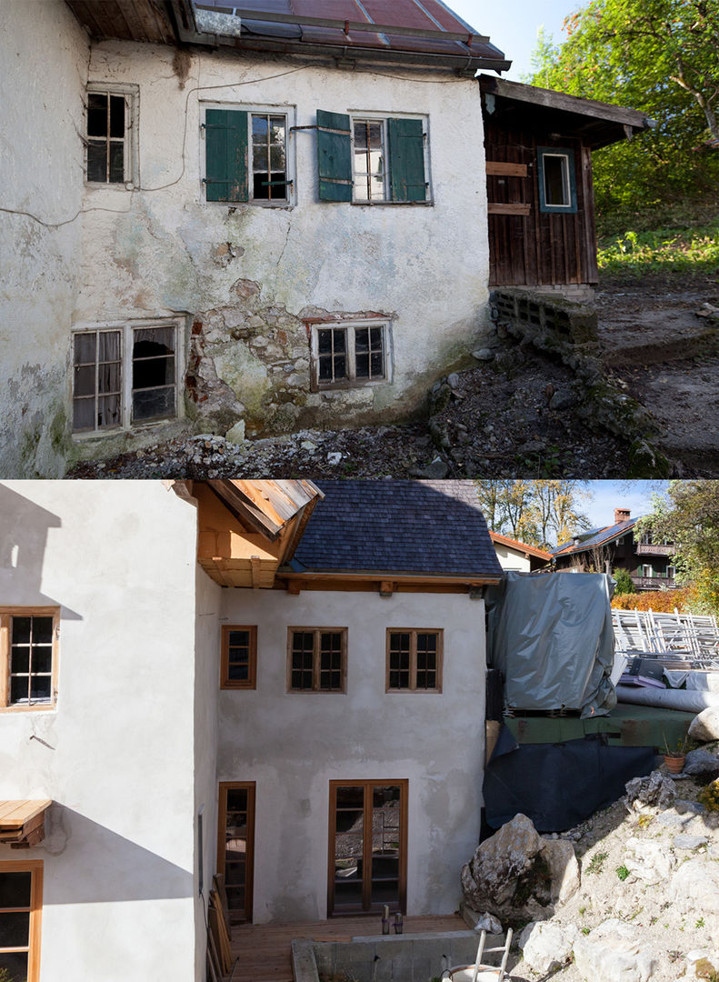 Denkmalgeschützte historische Bäckerei "altes Nigglhaus" Bj. 1564 in Fischbachau, betterhouse betterhouse