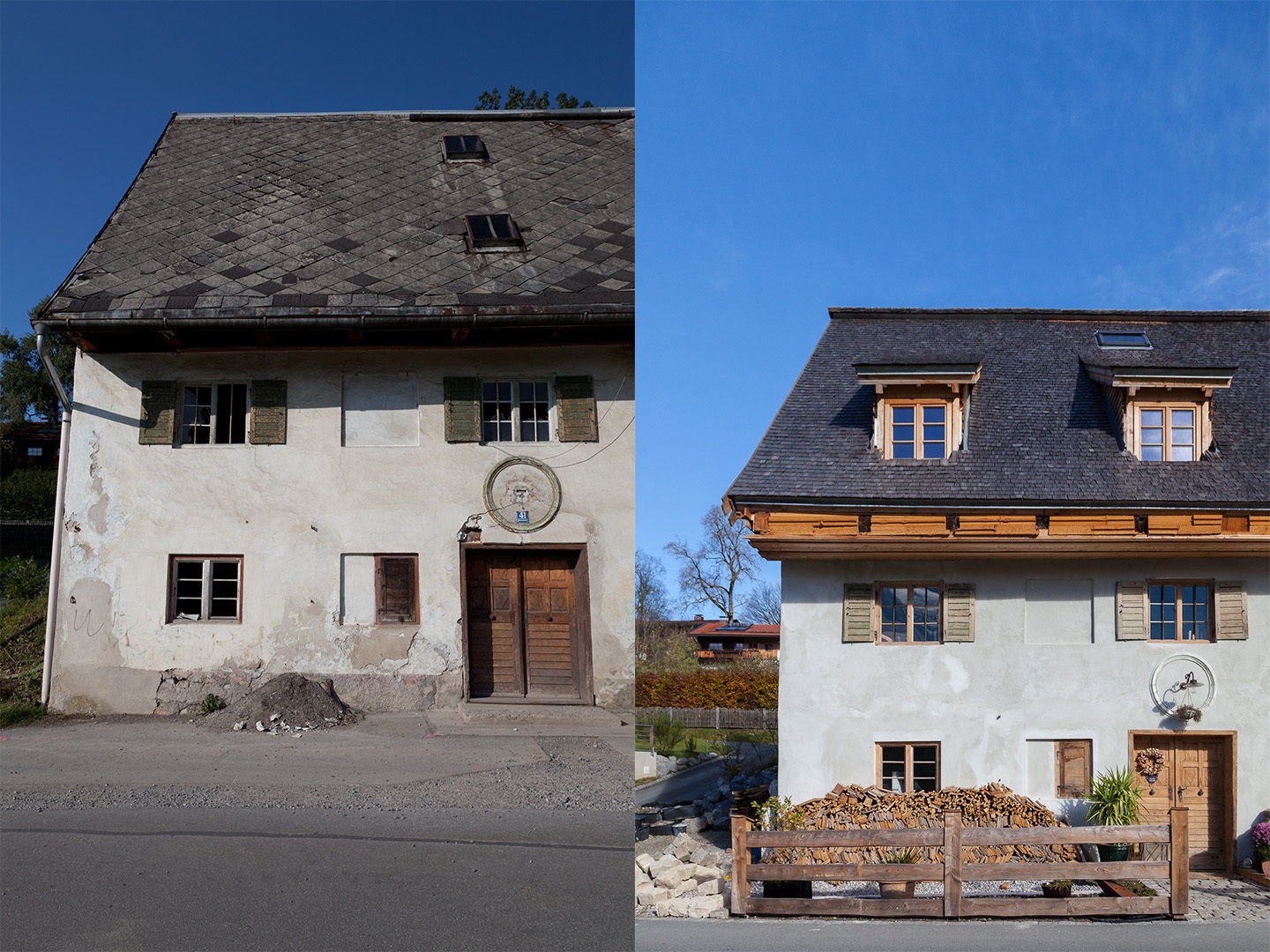 Denkmalgeschützte historische Bäckerei "altes Nigglhaus" Bj. 1564 in Fischbachau, betterhouse betterhouse