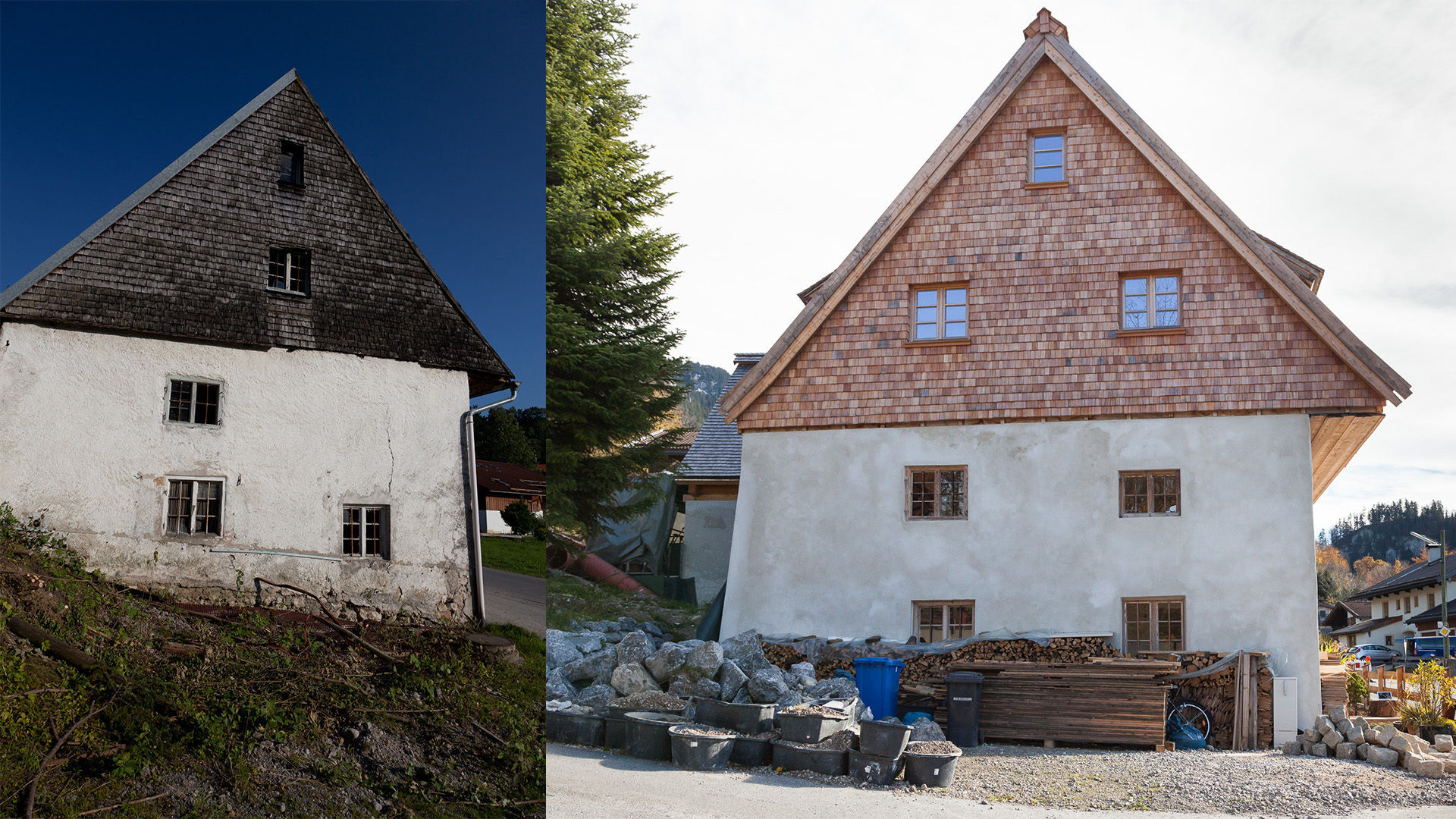 Denkmalgeschützte historische Bäckerei "altes Nigglhaus" Bj. 1564 in Fischbachau, betterhouse betterhouse