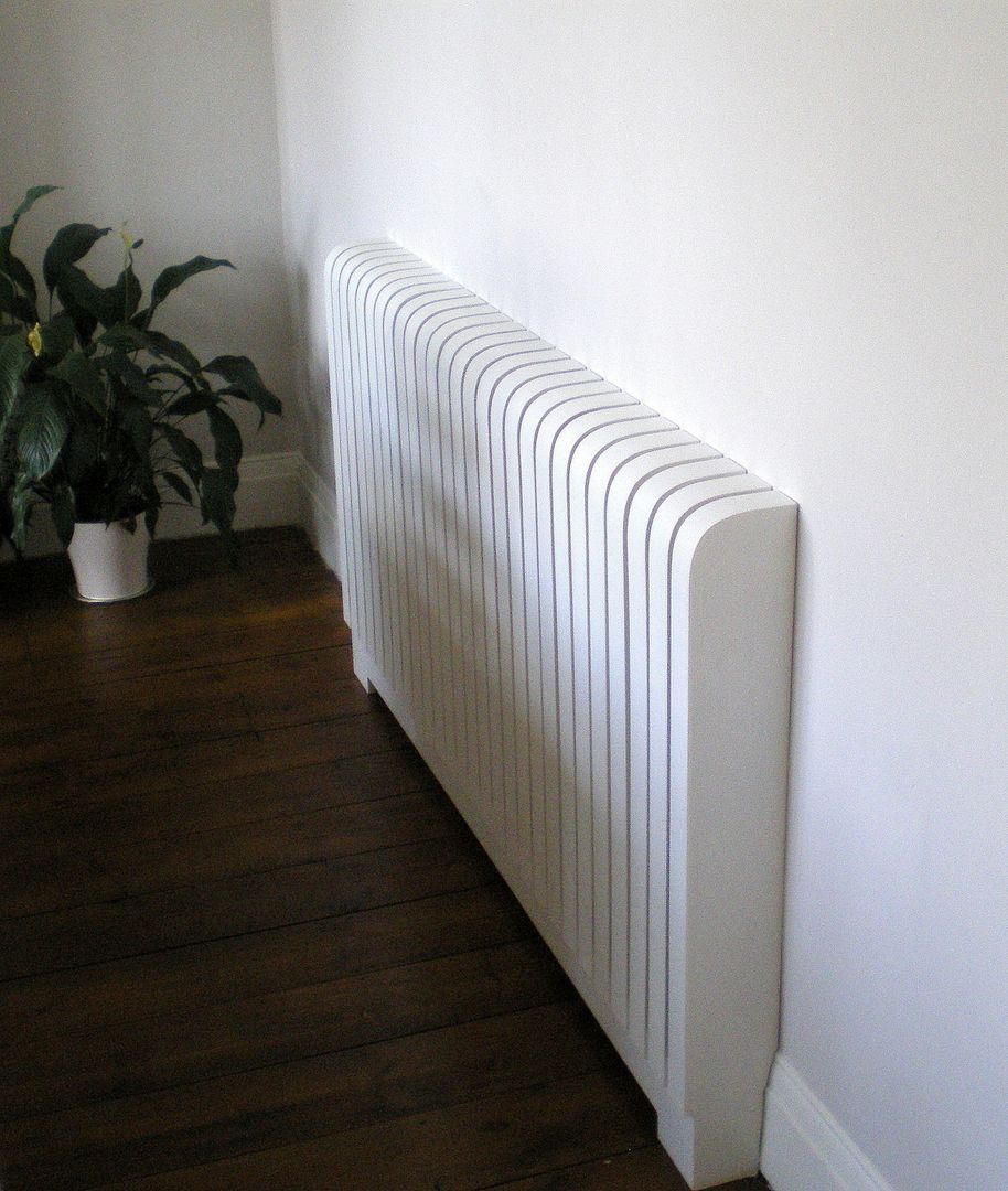 Painted Radiator Cover Cool Radiators? It’s Covered! غرفة المعيشة MDF ديكورات واكسسوارات