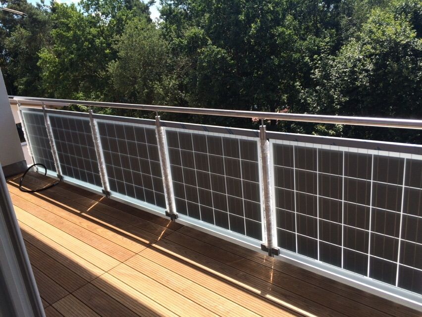 asola Technologies GmbH Modern balcony, veranda & terrace