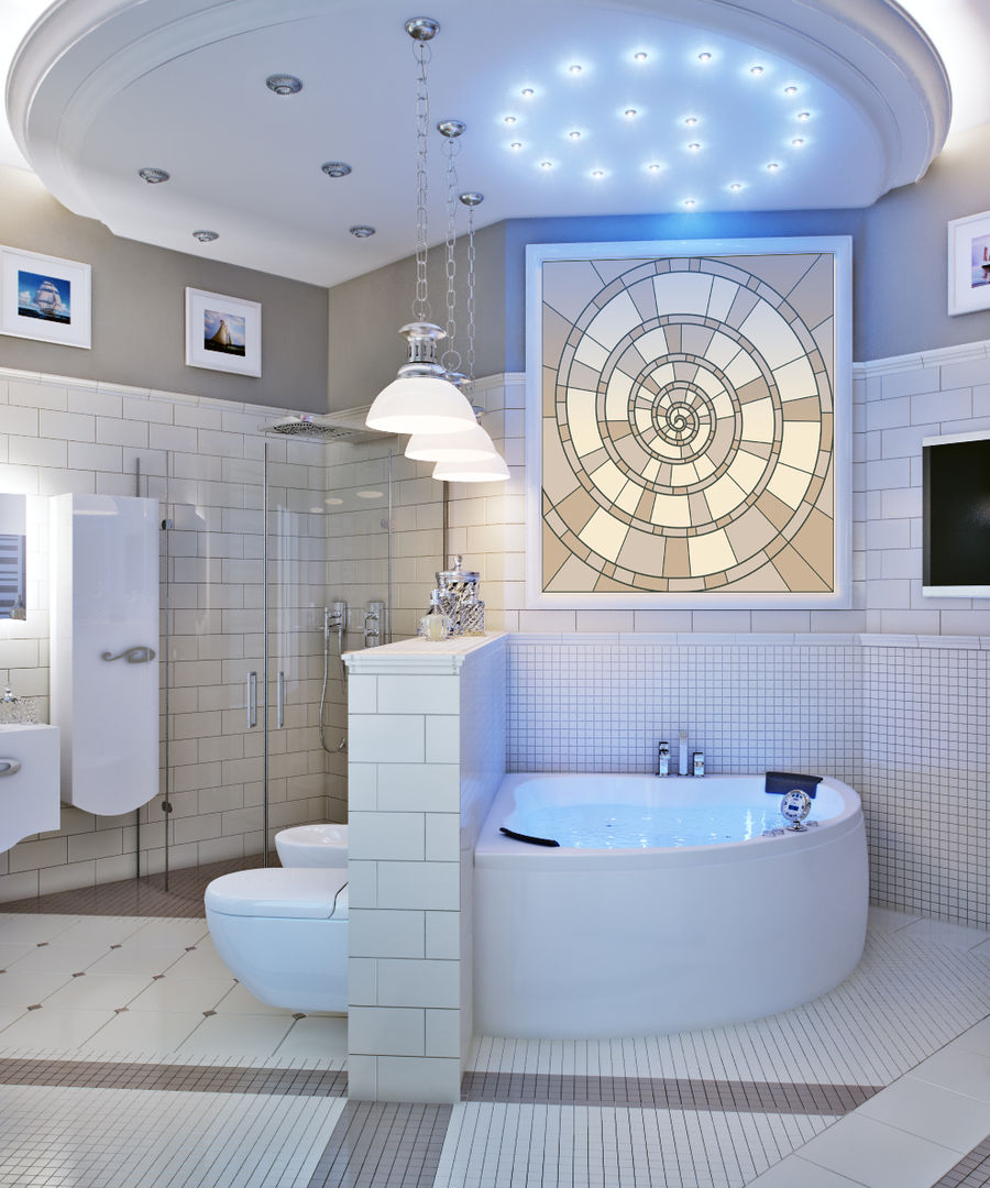 квартира на Аптекарской набережной, Lumier3Design Lumier3Design Classic style bathroom