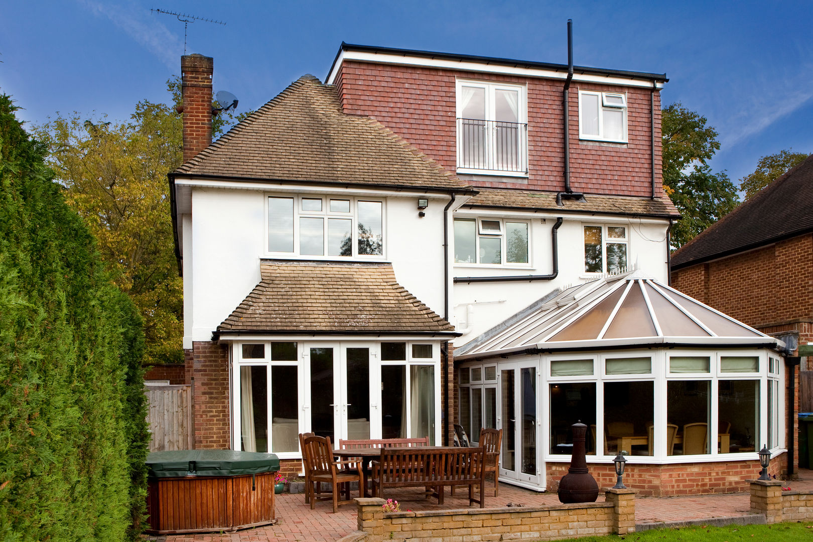 Wimbledon Loft Conversion , A1 Lofts and Extensions A1 Lofts and Extensions Balcon, Veranda & Terrasse méditerranéens