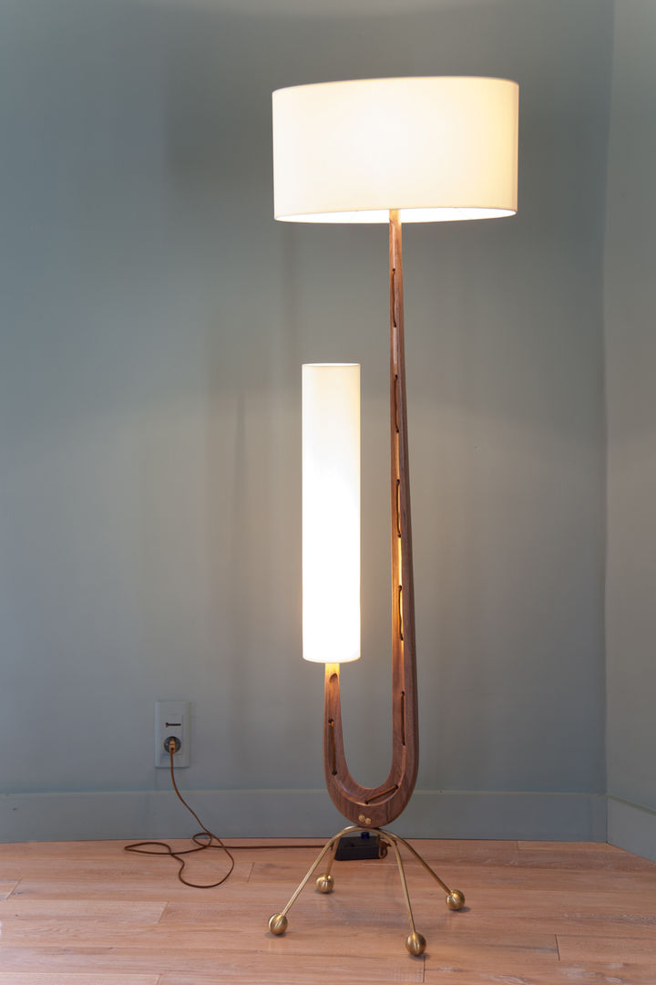 lampe Jeanne, HOFFMANN DESIGN CREATIONS HOFFMANN DESIGN CREATIONS Modern living room Lighting