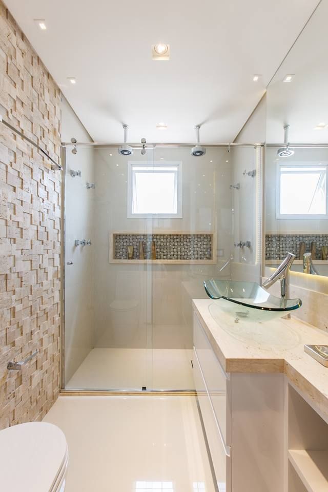 MAISON VITORIA, Barbara Dundes | ARQ + DESIGN Barbara Dundes | ARQ + DESIGN Salle de bain rustique