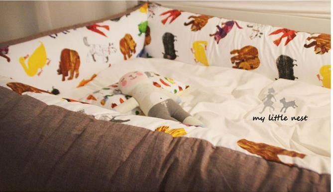 My little nest : fabric handcrafts, 마이리틀네스트 마이리틀네스트 Klassieke kinderkamers Bedden en wiegen