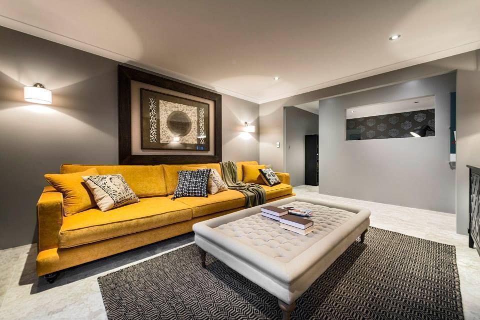 Living Rooms by Moda Interiors, Perth, Western Australia Moda Interiors オリジナルデザインの リビング