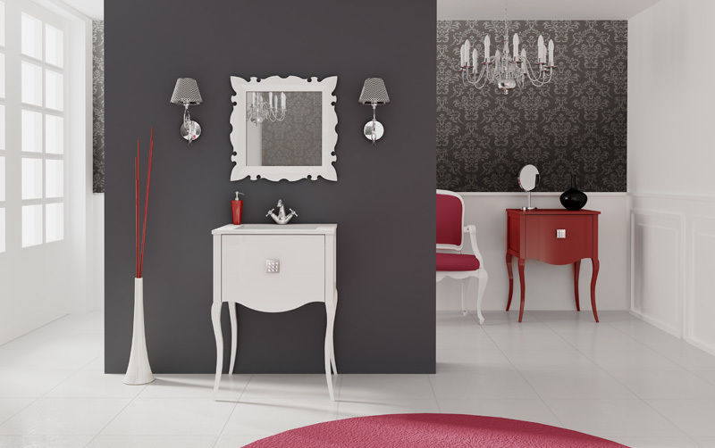 Muebles de baño estilo neoclásico, Baños Online Baños Online Ванна кімната Прикраса