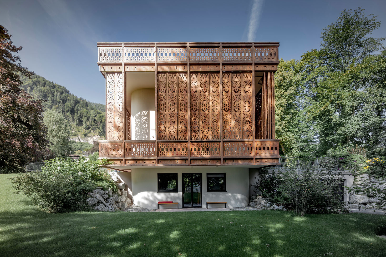 "Villa am See" – Alexander Diem, Architekt Alexander Diem Architekt Alexander Diem 庭院