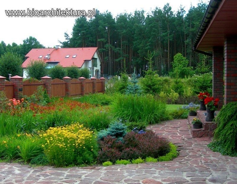 OGRODY, Bioarchitektura - Ogrody, Krajobraz, Zieleń we wnętrzach Bioarchitektura - Ogrody, Krajobraz, Zieleń we wnętrzach Jardin rural