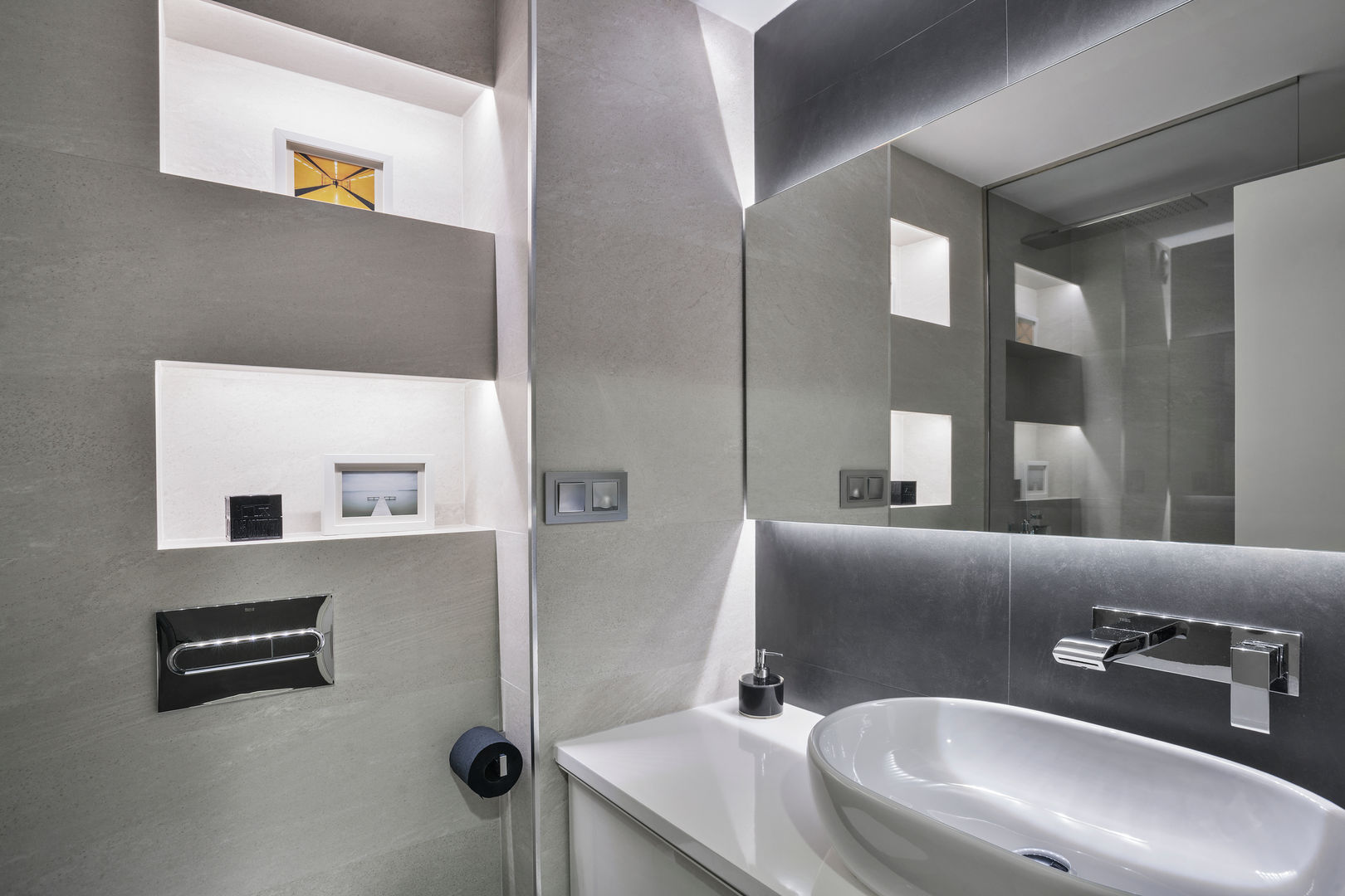 BAÑO L22, Space Maker Studio Space Maker Studio Phòng tắm phong cách hiện đại