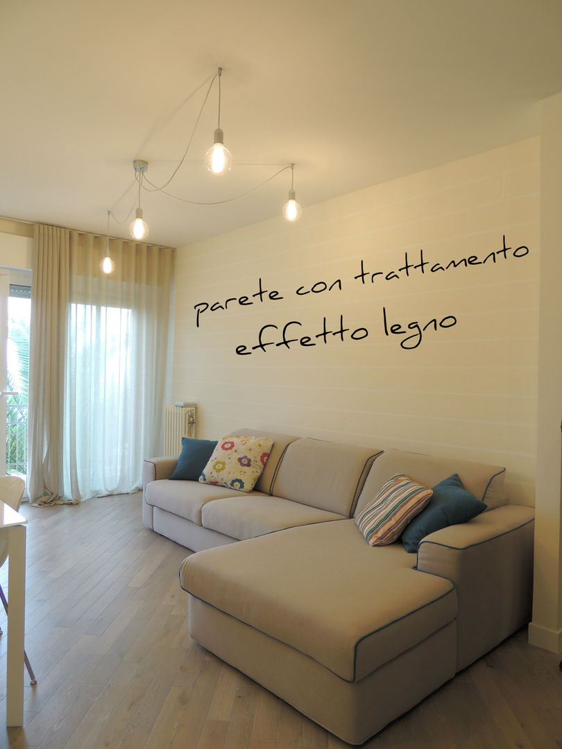 Appartamento per le vacanze, Nadia Moretti Nadia Moretti ห้องนั่งเล่น โซฟาและเก้าอี้นวม