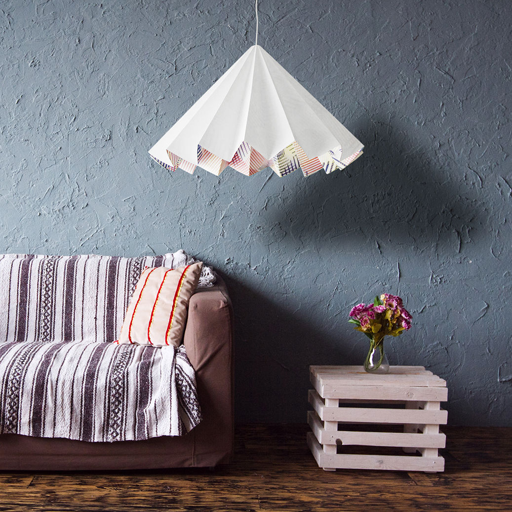 SWING suspension lamp _ cold colors pattern metrocuadro-design Soggiorno minimalista Illuminazione