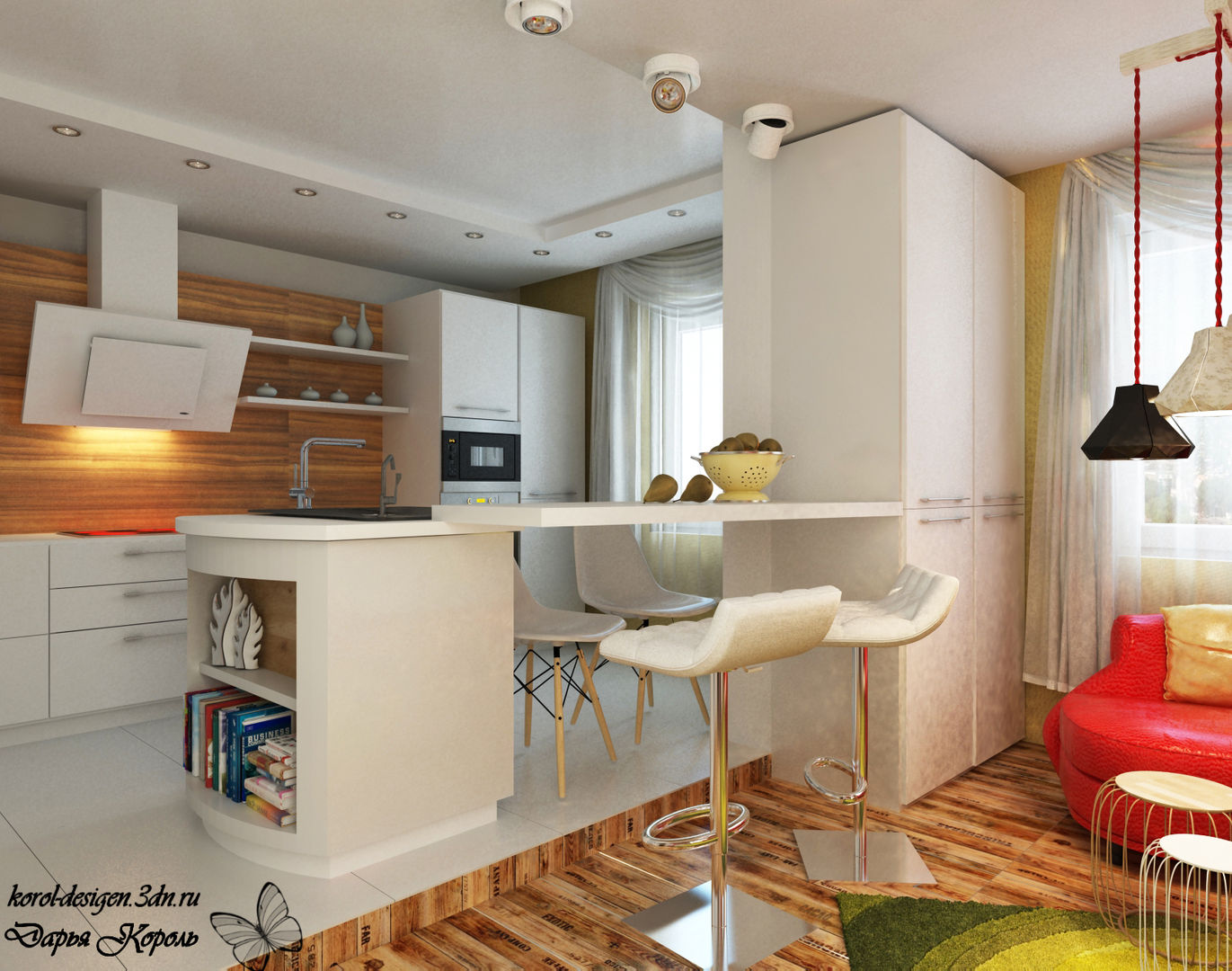 Apartment A brave people, Your royal design Your royal design Cocinas industriales