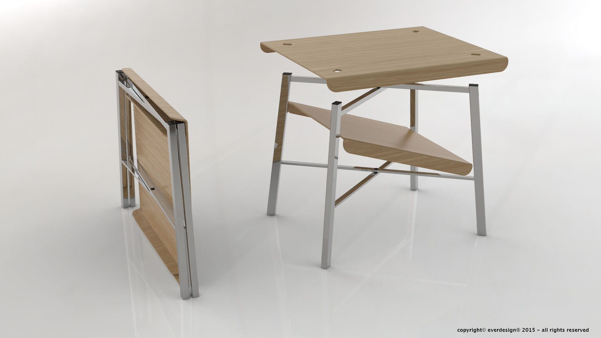 Beistelltisch, everdesign everdesign Ruang Keluarga Modern Side tables & trays