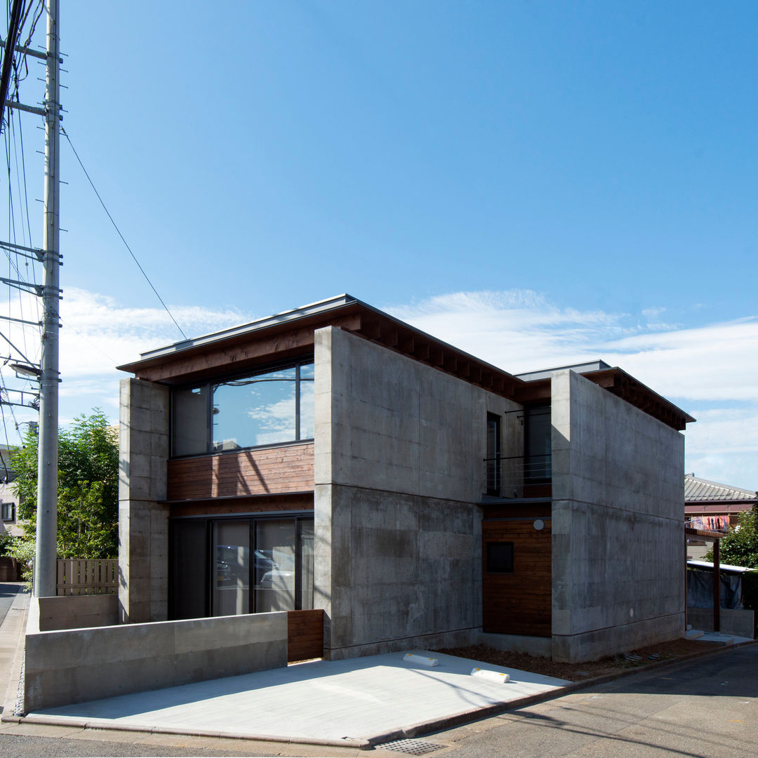 中浦和の住宅, 井上洋介建築研究所 井上洋介建築研究所 Casas modernas