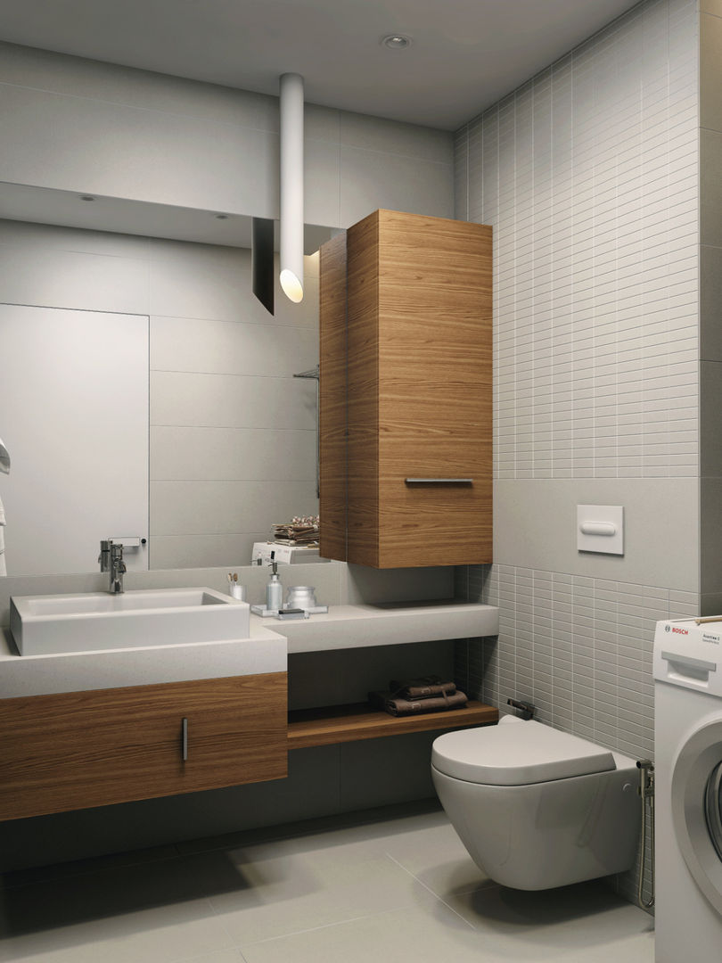 ЖК Еловый дом, HOMEFORM Студия интерьеров HOMEFORM Студия интерьеров Industrial style bathroom