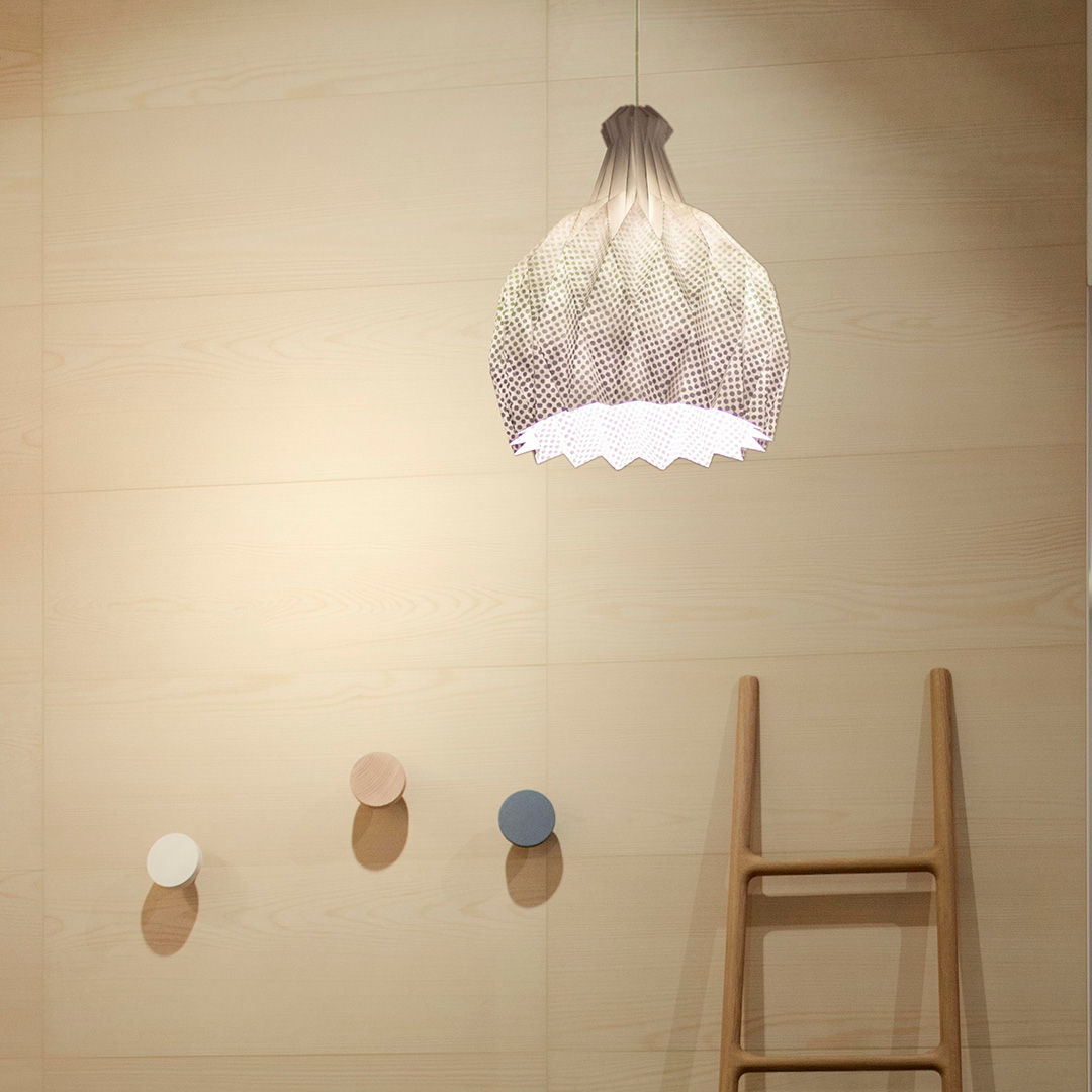 白SHIRO suspension lamp, metrocuadro-design metrocuadro-design Minimalist bathroom Lighting