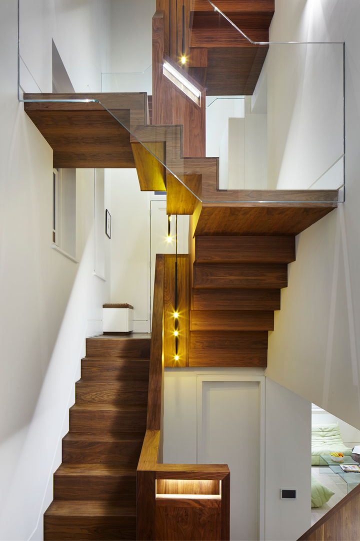 New staircase Fraher and Findlay Koridor & Tangga Modern