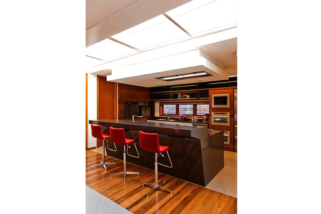 CASA HAACK, 4D Arquitetura 4D Arquitetura 現代廚房設計點子、靈感&圖片