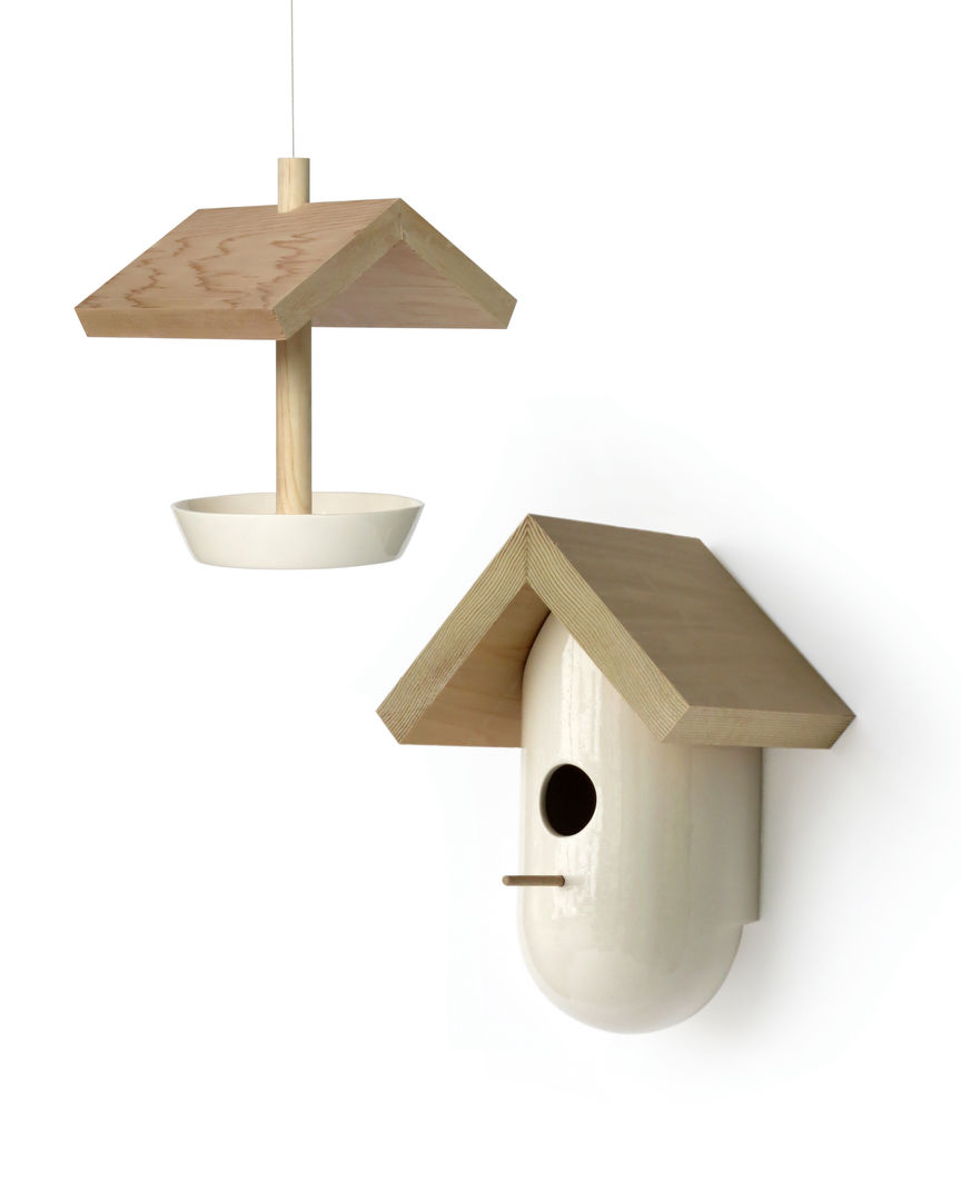 Vogelhuis, Studio Harm en Elke Studio Harm en Elke Scandinavian style garden Accessories & decoration