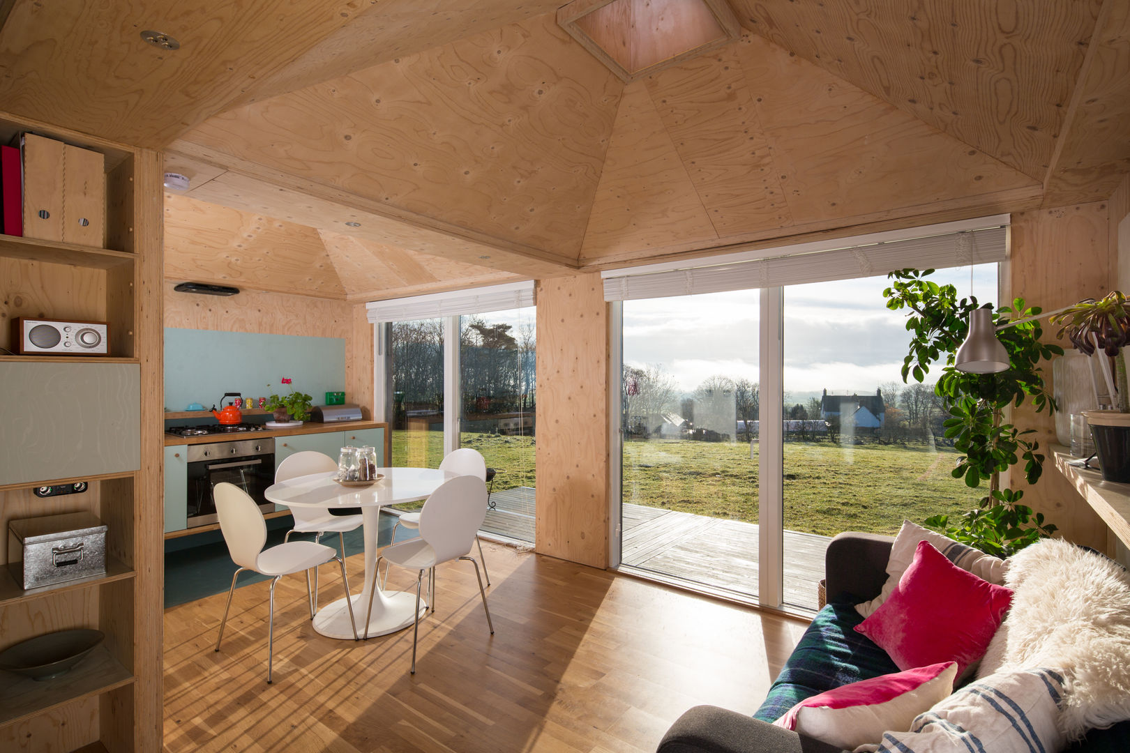 Brockloch Bothy Interior Echo Living Cucina moderna