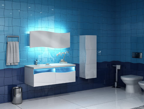 BANYO DOLAPLARI, POLEN MUTFAK POLEN MUTFAK Baños de estilo moderno Decoración