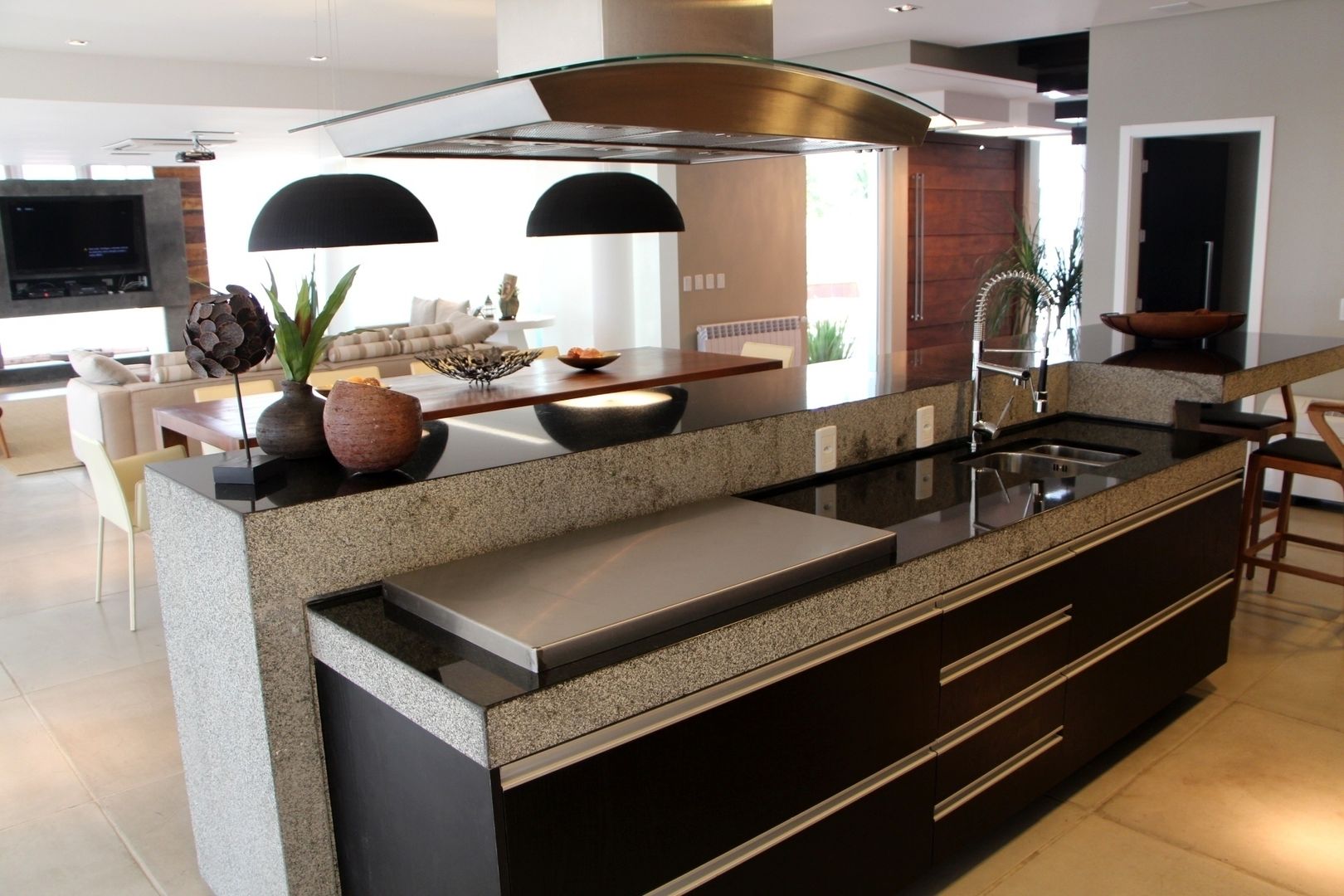 Casa Ilha das Flores, Arq. Leonardo Silva Arq. Leonardo Silva Modern Kitchen