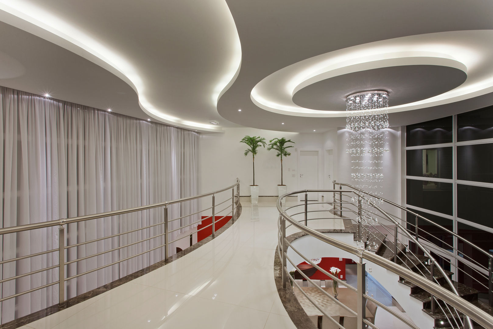 homify Corredores, halls e escadas modernos